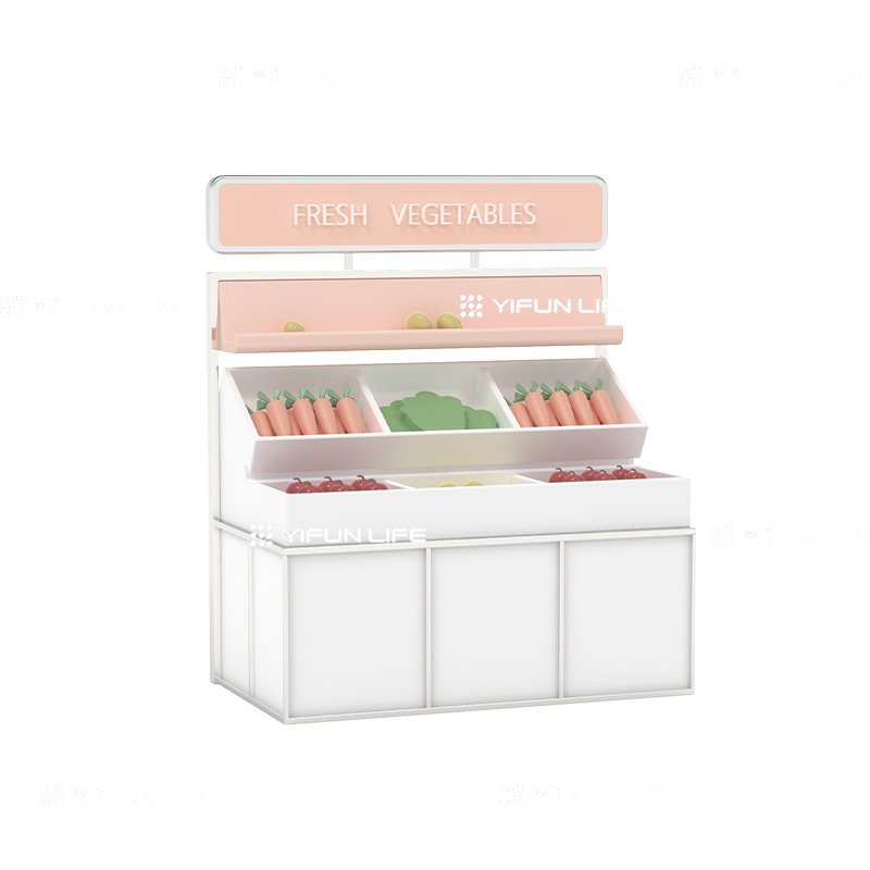 Y10304-Desktop Three Column Shelves