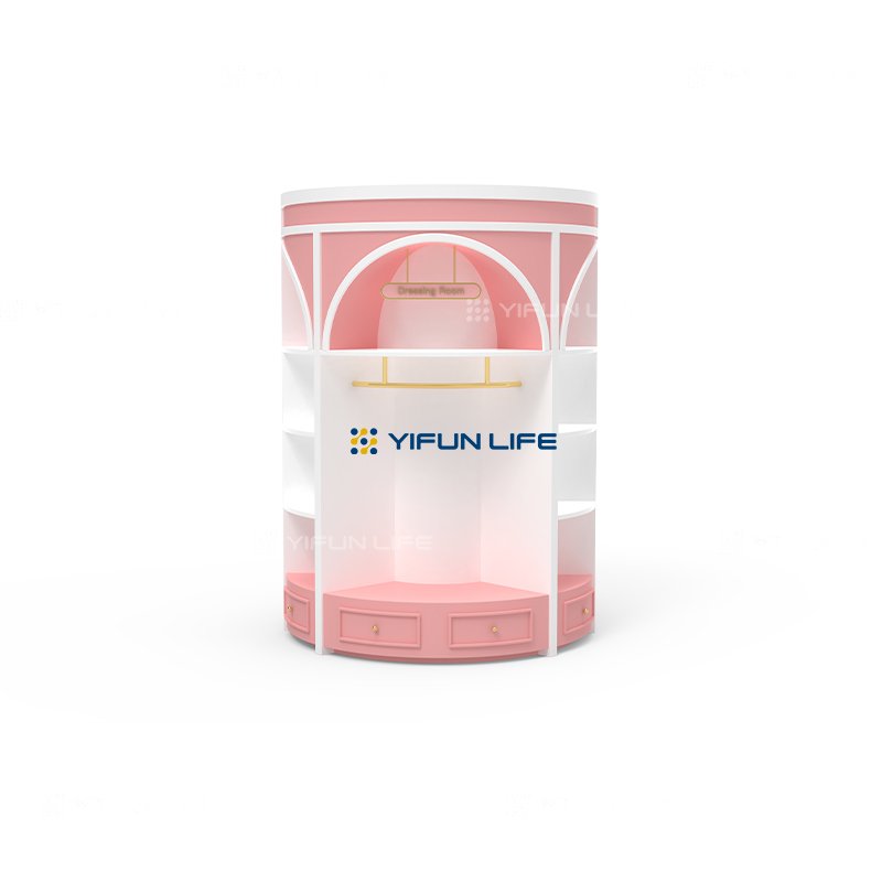 Y10433-Korean Full-  Circle Storage Cabinet