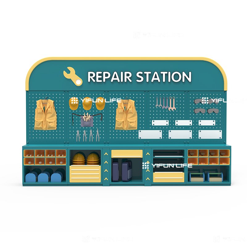 Y10535- Mechanic Wall And Cabinet