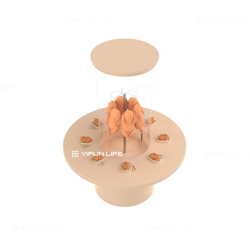 Y10809-Rotary roast duck oven